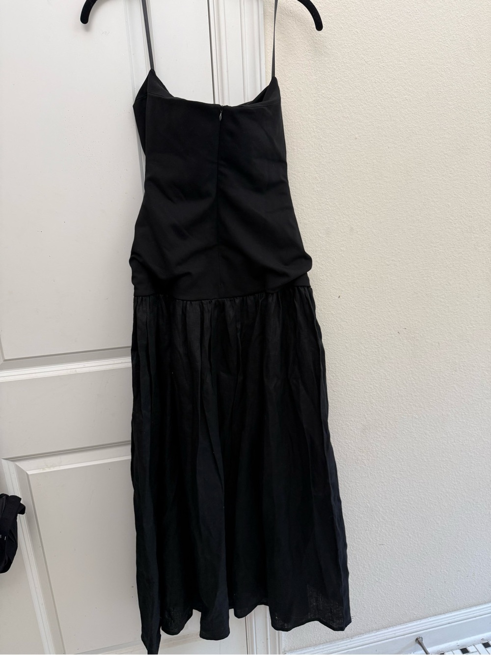 DISSH Black Ellison Strapless Midi Dress NWT Size US 6 - Picture 3 of 5